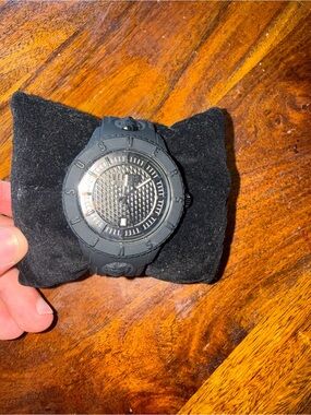 Versus Versace Black Matte Men's Watch